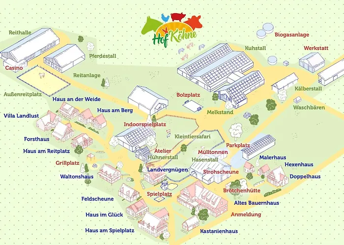 Vakantiehuis Hof Koehne - Haus Waltons 2er *